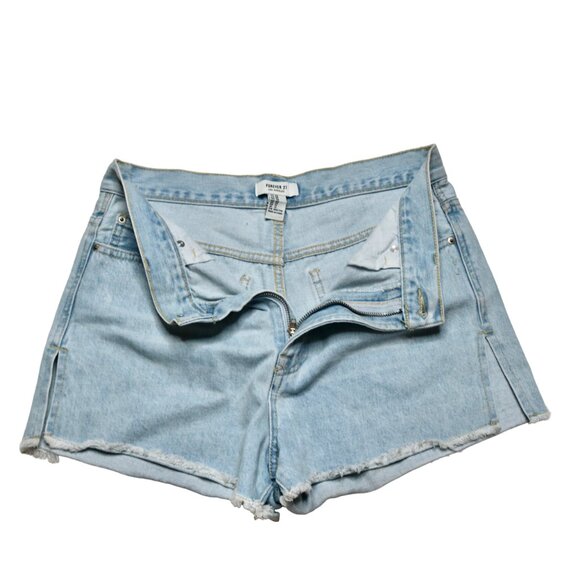 Forever 21 Light Wash Jean Shorts, size 28 - Picture 2 of 10